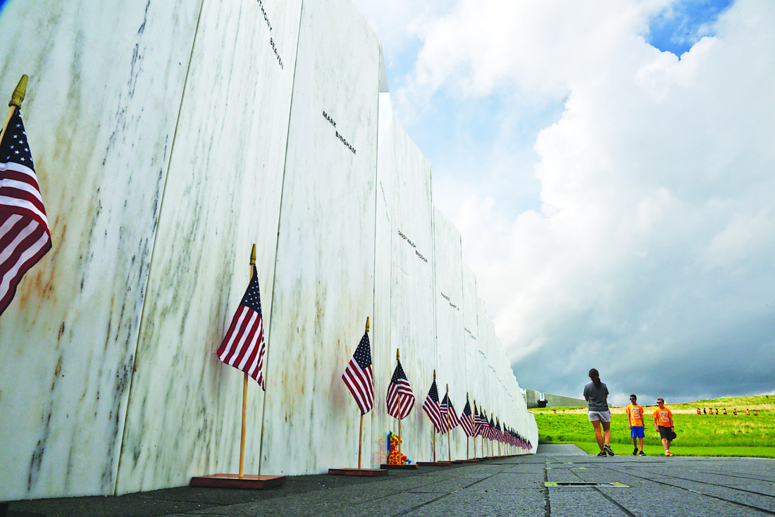 Flight 93 wreckage is buried at memorial | News, Sports, Jobs - The Express